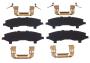 View Disc Brake Anti-Rattle Clip Set (Front) Full-Sized Product Image 1 of 1