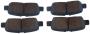Image of Disc Brake Pad Set (Rear) image for your 2010 INFINITI G37   