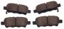 View Disc Brake Pad Set (Rear) Full-Sized Product Image 1 of 3