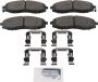 Image of Brake Pad VA. Pad Kit Disc Brake. (Front) image for your 2011 Nissan Rogue  2.5L CVT 4WD 
