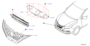 Image of Back Up Camera Screw. Nut. image for your 2023 Nissan Rogue SV 2ROW  
