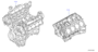 Image of CONJUNTO REPOSICI±N BLOQUE CILINDRO image for your INFINITI