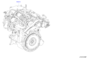 Image of Engine. image for your 2020 INFINITI JX35 3.5L V6 CVT AWD MID 