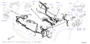Image of Harness SUB, Bumper. (Rear) image for your Nissan