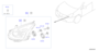 Image of Retainer Bumper Side. Retaining Bumper. (Left, Front) image for your 2013 Nissan Rogue   