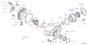 Image of Adapter Transfer Case. image for your 2014 Nissan Rogue SV 3ROW 2.5L CVT 4WD/AWD 