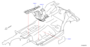 Image of Heat Insulation F. Heat Insulator Floor. (Front) image for your 2021 Nissan Frontier   