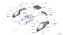 Image of GUARDABARROS ALETA DELANTERA DCH image for your INFINITI