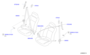 Image of CINTURON ASIENTO SEMICONCAVO DEL image for your 2000 INFINITI G20 SEDAN BASE  