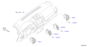 Image of TORNILLO image for your 2012 Nissan NV (High Roof / Standard Roof)   