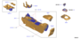 Image of Console Armrest image for your 2016 Nissan Quest   