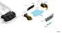 Image of Trunk Trim Panel (Left) image for your 2024 Nissan Pathfinder SV 7 SEAT  