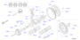Image of PERNO VOLANTE MOTOR. Clutch Flywheel Bolt. image for your 2004 Nissan Murano   