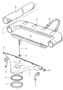 Diagram air cleaner for your Porsche