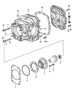Image of Washer spring washer front bumper additional headlamp image for your 2000 Porsche 911 M/T AWD