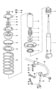 Image of Suspension Shock Absorber Mount (Upper) image for your 2020 Porsche Panamera 4S Hatchback