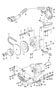 Diagram mounting parts for generator for your 1985 Porsche 911