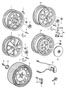 Diagram disc wheel for your 1995 Porsche 911