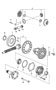 Diagram differential manual transmission for your Porsche