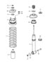 Image of Shock Absorber Nut. image for your 2020 Porsche Panamera 4S Hatchback