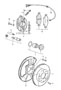 Image of Disc Brake Pad Set (Front) image for your 2014 Porsche 911 Carrera Coupe