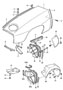 Diagram wing for your 2022 Porsche 718 Cayman