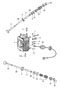 Diagram cylinder head for your 1960 Porsche