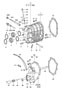 Diagram gear housing transmission cover for your 1960 Porsche
