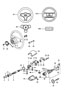 Diagram steering parts upper for your 1969 Porsche