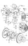 Diagram disc brake rear axle for your 1991 Porsche 911
