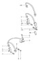 Diagram seat belt rear for your Porsche