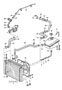 Image of Water hose. (Lower) image for your Porsche 944