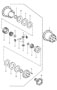 Diagram limited-slip differential manual transmission for your 2006 Porsche Boxster