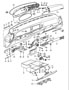 Diagram dashboard trim for your 2007 Porsche Boxster