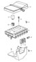 Diagram central electrical system for your 2023 Porsche Cayenne E-Hybrid Platinum Edition