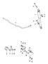 Diagram vibration damper stabiliser for your Porsche