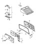 Diagram license plate light rear light for your 2001 Porsche 911