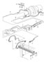 Diagram automatic transmission atf cooler atf lines for cars with front muffler for cars with catalytic converter for your Porsche