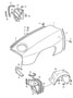 Diagram wing for your 2022 Porsche 718 Cayman