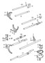 Diagram shift rods shift forks for 4-speed and 5-speed for your 1983 Porsche 911