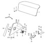 Image of Quarter trim panel cap. Side panel plug. image for your Porsche