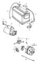 Image of Pan - Head Screw 8X25. image for your 2005 Porsche Carrera GT