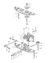 Image of Transmission Carrier Mount. Transmission support bracket. image for your 1977 Porsche 911