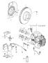 Diagram disc brake front axle for your 2010 Porsche Cayman