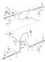 Diagram brake lines front axle underbody rear axle for your 1983 Porsche 911 3.0L 6 cylinder M/T AWD