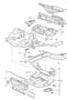 Diagram frame front for your 1988 Porsche 924