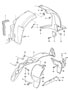 Diagram cover wheel housing for your Porsche