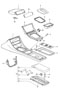 Diagram cassette box centre console for your 1983 Porsche 911