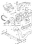 Diagram generator with mounting parts for your 2020 Porsche Panamera 4S Hatchback