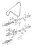 Diagram driving mechanism balance shaft for your Porsche